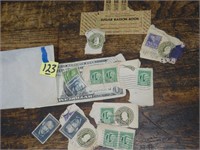 Old Used Postage Stamps