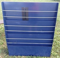 Used Metal Office Magazine Rack