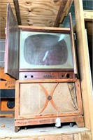 Philco Vintage Cabinet TV