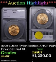 ***Auction Highlight*** 2009-d John Tyler Position