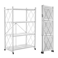 Lifetime Home 4 Tier Foldable Storage Shelf with