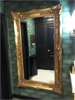 Gold Gilt Mirror. 52x64.