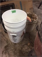 2-5 gallon buckets and ice melt