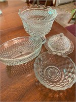 Pressed Glass Bowls (Incl. Fostoria)