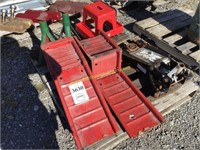 D1. pallet of car jack,working hydraulic jack (2)