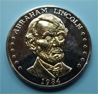 LINCOLN 175TH ANNIVERSARY 1984 COMMEMORATIVE COIN