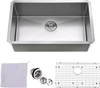 APPASO 30-Inch Kitchen Sink  16-Gauge Steel