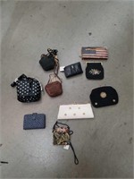 Miscellaneous women wallets and coin purses