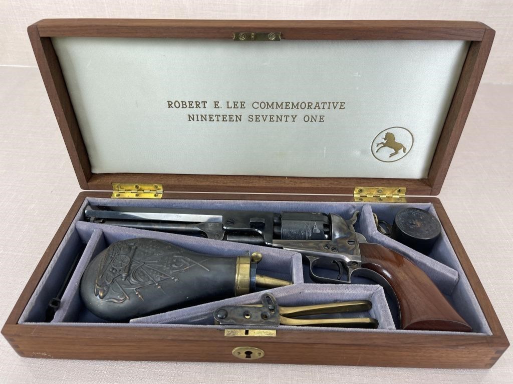 Reproduction Colt Percussion Revolver with Case