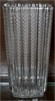 Lead Crystal Glass Vase 9"