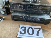 Sony Cassette player Magnavox Disc Player