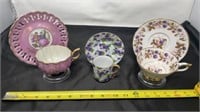 Vintage Tea Cups and Saucers , Japan and England