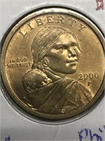 2000 P Sacagawea Golden