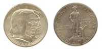 1925 & 1936 US COMMEMORATIVE 50C SILVER COINS UNC