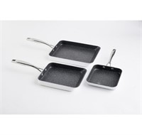 Curtis Stone Dura-Pan Non-Stick 3-Piece Slide-Out