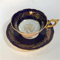 COALPORT TEACUP & SAUCER