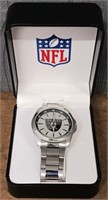 Raiders NFL Watch w/ Case