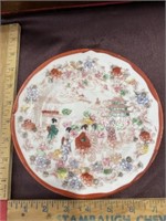 Asian plate made in Japan