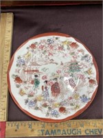 Asian plate made in Japan