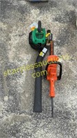 Blower, hedge trimmer