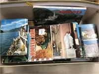Box of Various Post Cards