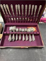 NICE GODINGER HIGH REPOUSSE FLATWARE SET