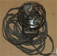 Vintage Metal 3" Car Fan With Cord