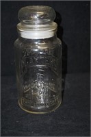 Planters Peanuts 75th Anniversary Glass Jar