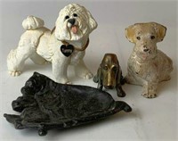 Dog Figurines, Pipe Stand & More