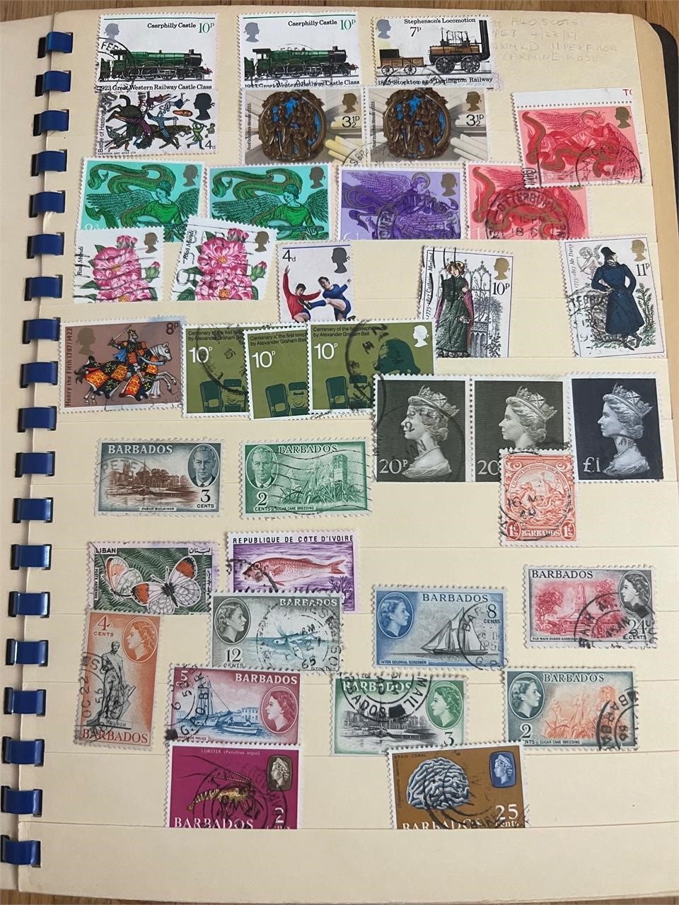 International Stamp Book - Large Collection