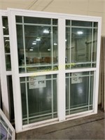 Lot of 1 single hung double windows