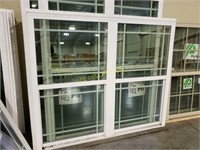 Lot of 1 single hung double windows