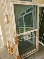 Lot of 3 single hung windows