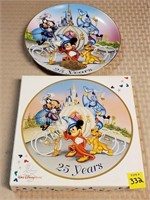 Walt Disney World 25th Anniversary Plate