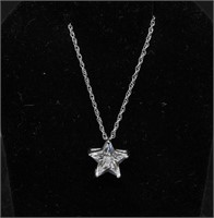 14K White Gold Necklace