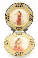 Royal Vienna Painted Porcelain Plates