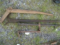 Old Tools - Old Air Pump, Wooden Buggy Jack?