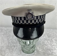 British Police Officers Peak Cap
