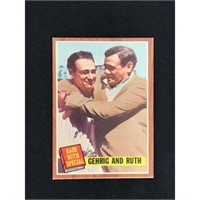 1962 Topps Babe Ruth/lou Gehrig