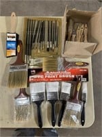 misc paint brushes-NEW