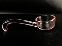 Pink Depression Glass Gravy or Sauce Spoon