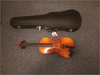 Violin with case no it is not a Stradivarius or