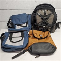 Knapsacks by Bench & RakGear, two cooler bags -XH