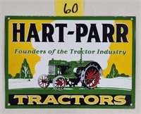 Hart-Parr Tractor Porcelain Sign