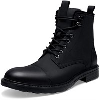 Vostey Mens Boots Motorcycle Casual Boots For Men