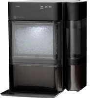 Countertop Nugget Ice Maker with Side Tank-BLACK