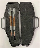 Pen & Pencil Gun/Bullet Set in Gun Case