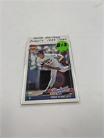 Mike Hartley Pitcher Dodgers 1990 Baseball Card