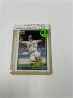 Mark McGwire Oakland Athletics 1986-1990