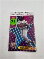 Kirby Puckett 1992 All Stars Twins Baseball Card